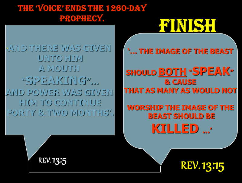 The 1260 days end
