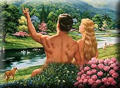 Adam & Chavah in Eden