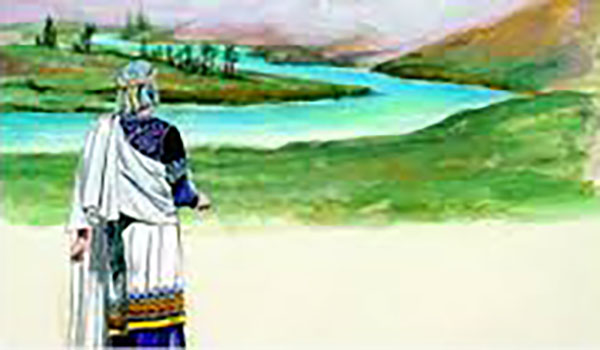 The Prophet Daniy'el by the River Hiddekel