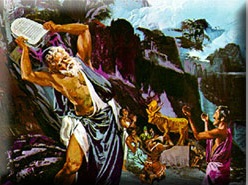 Yashar'el dancing around the golden calf