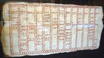The 8-day week Broken Stone Fragments Julian Calendar