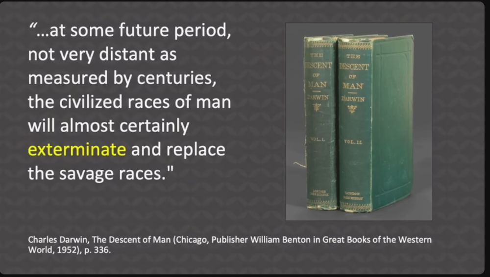 Book titled, The Descent of Man