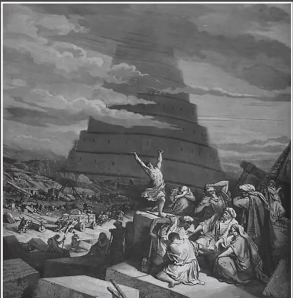 At the Tower of Babel