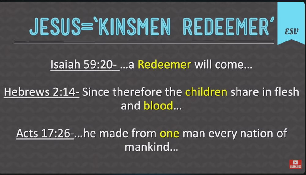 Our Kinsman - Redeemer