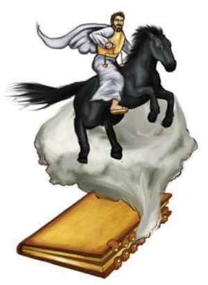 The black horse and its rider